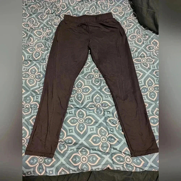 Zyia Active Pants Womens M Black Lightweight Pull On Casual Workout - Picture 1 of 5